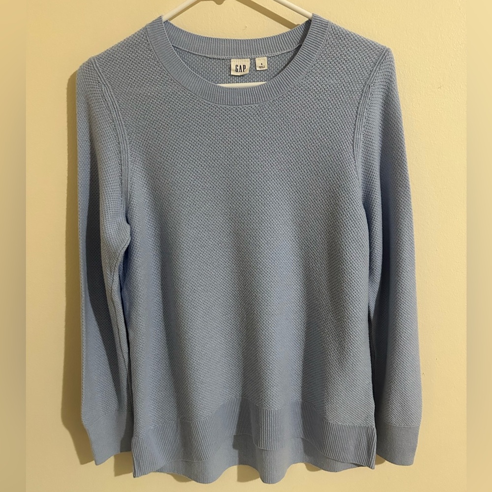 GAP Sky Blue Knit Pullover